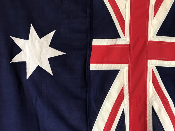 VINTAGE AUSTRALIAN FLAG