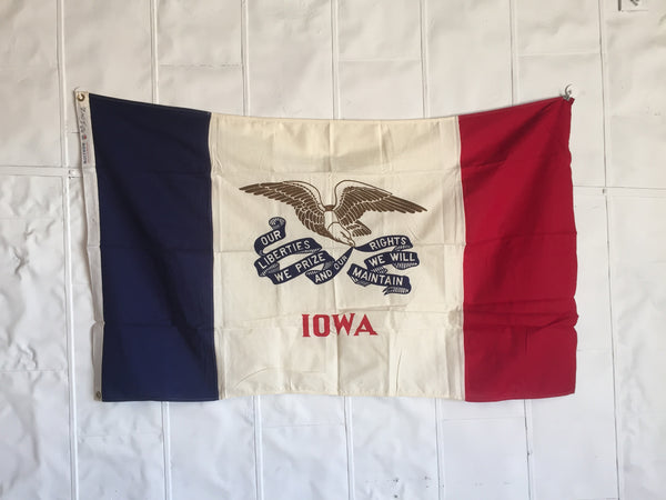 VINTAGE IOWA STATE FLAG