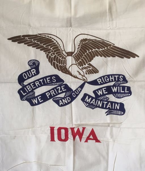 VINTAGE IOWA STATE FLAG