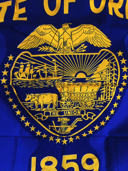 VINTAGE OREGON STATE FLAG