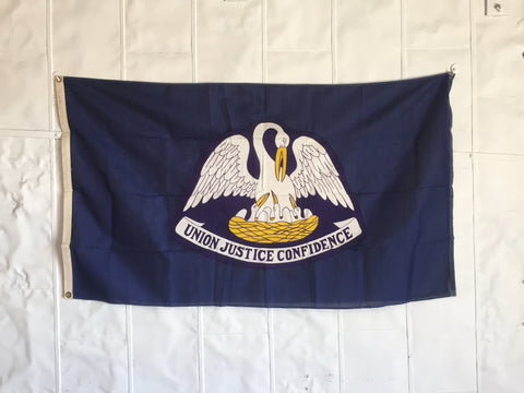 VINTAGE LOUISIANA STATE FLAG