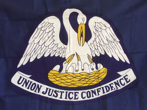 VINTAGE LOUISIANA STATE FLAG