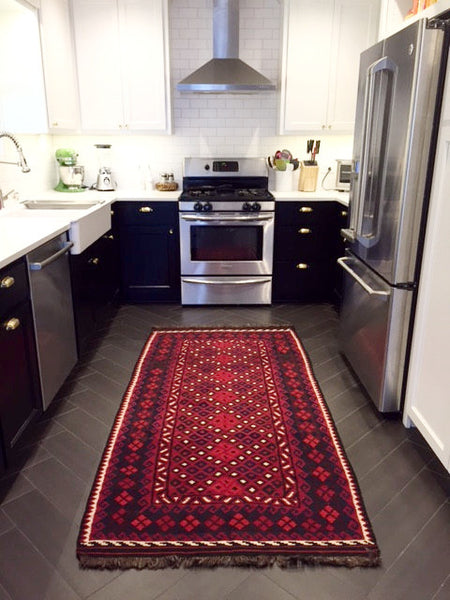 VINTAGE AFGHAN KILIM RUG