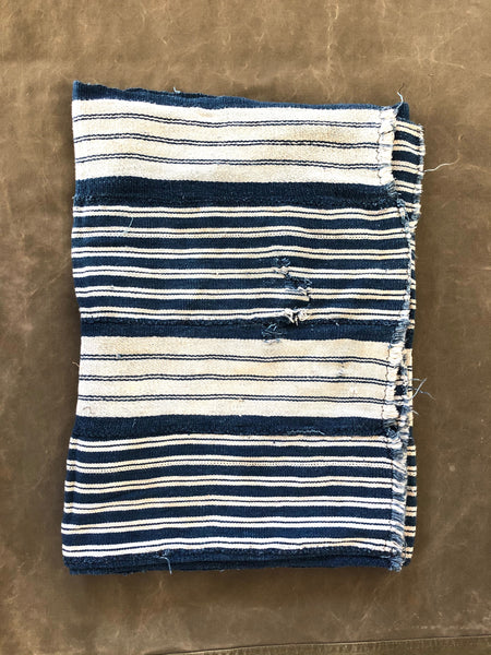 VINTAGE INDIGO MUD CLOTH