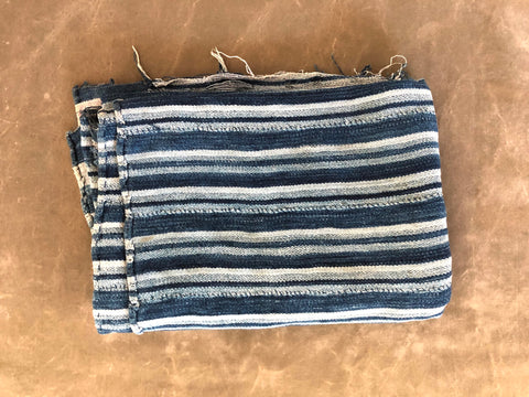 VINTAGE INDIGO MUD CLOTH