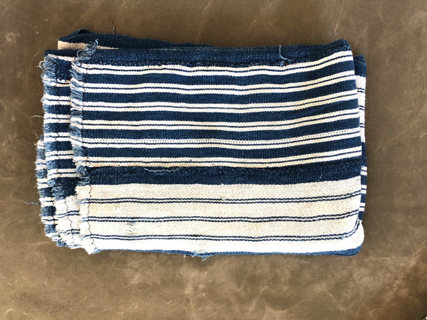 VINTAGE INDIGO MUD CLOTH