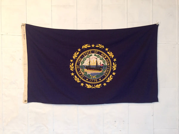 VINTAGE NEW HAMPSHIRE STATE FLAG