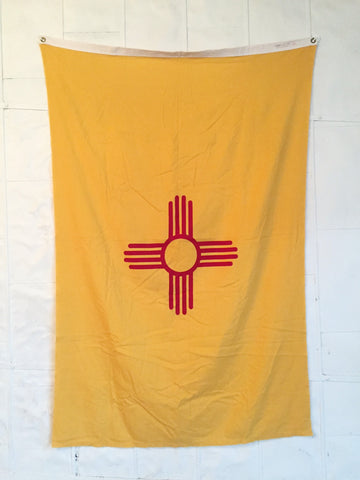 VINTAGE NEW MEXICO STATE FLAG