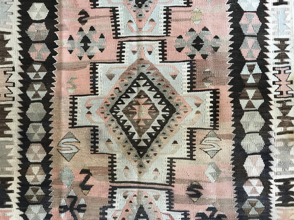 VINTAGE WOOL KILIM RUG "FELICIA"