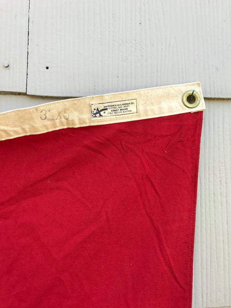 VINTAGE JR. FIRE MARSHAL FLAG