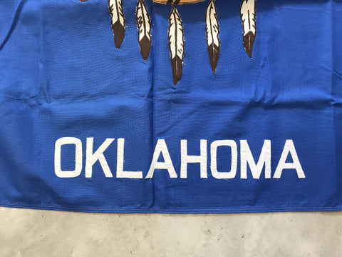 VINTAGE OKLAHOMA STATE FLAG