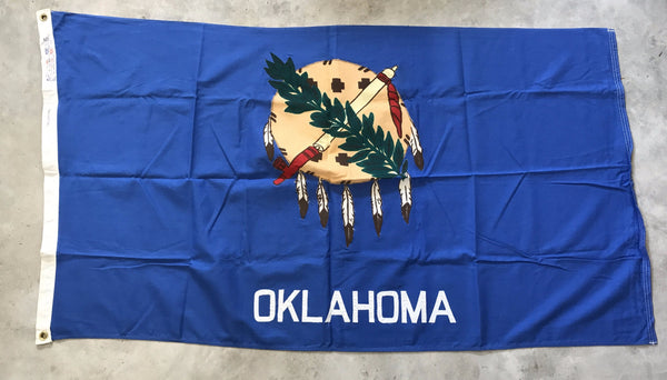VINTAGE OKLAHOMA STATE FLAG