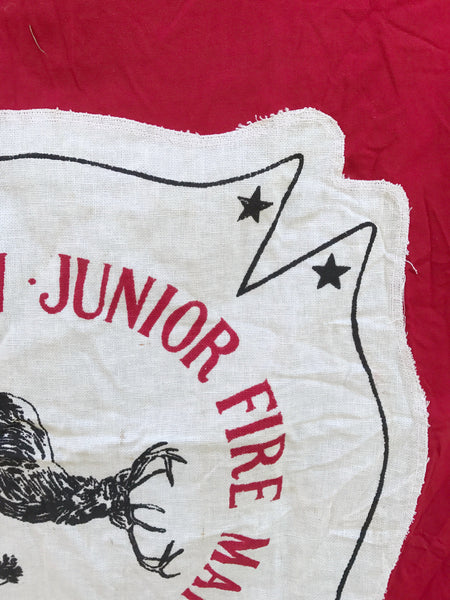 VINTAGE JR. FIRE MARSHAL FLAG