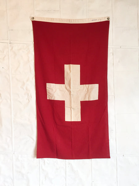 VINTAGE SWISS FLAG