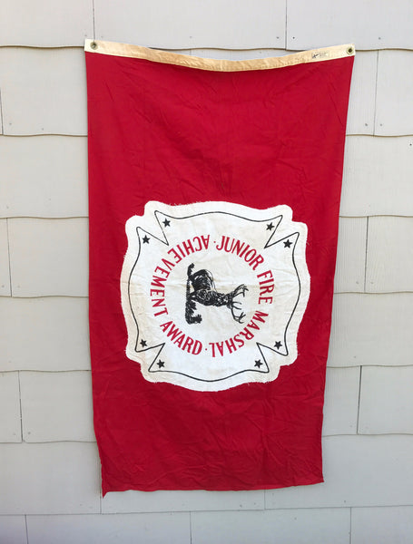 VINTAGE JR. FIRE MARSHAL FLAG