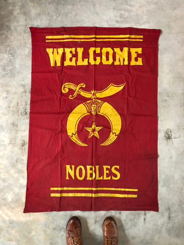 VINTAGE SHRINERS FLAG