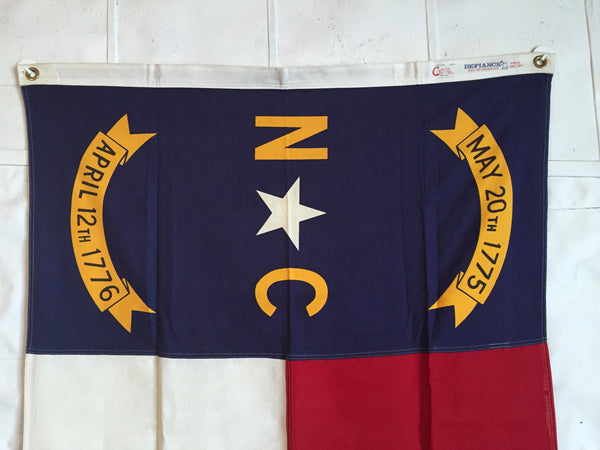 VINTAGE NORTH CAROLINA STATE FLAG