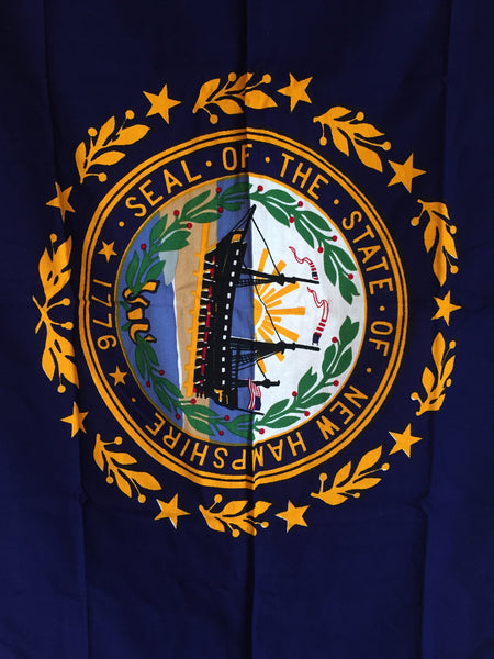 VINTAGE NEW HAMPSHIRE STATE FLAG