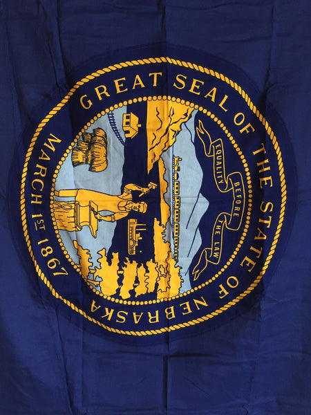 VINTAGE NEBRASKA STATE FLAG