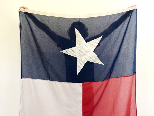 VINTAGE TEXAS FLAG "BIGGUN"
