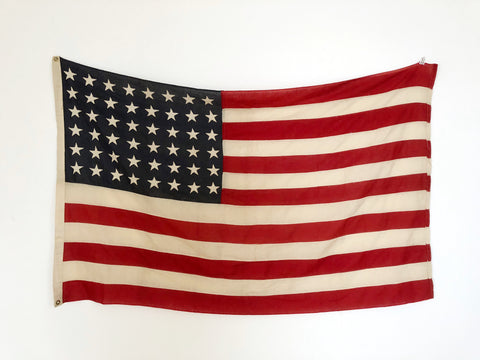 VINTAGE 50 STAR U.S. FLAG #1