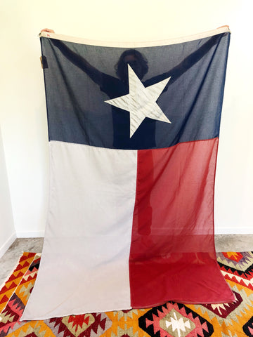 VINTAGE TEXAS FLAG "BIGGUN"